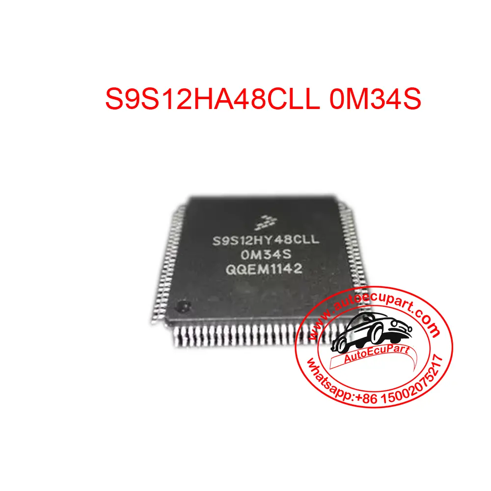 3Pcs S9s12ha48cll 0M34s Automotive Microcontroller Ic Cpu 1