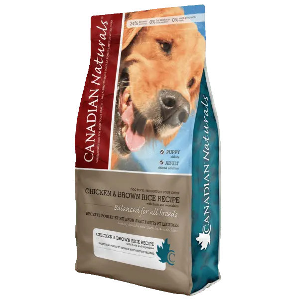Canadian Naturals Chicken & Brown Rice Dry Dog Food 1