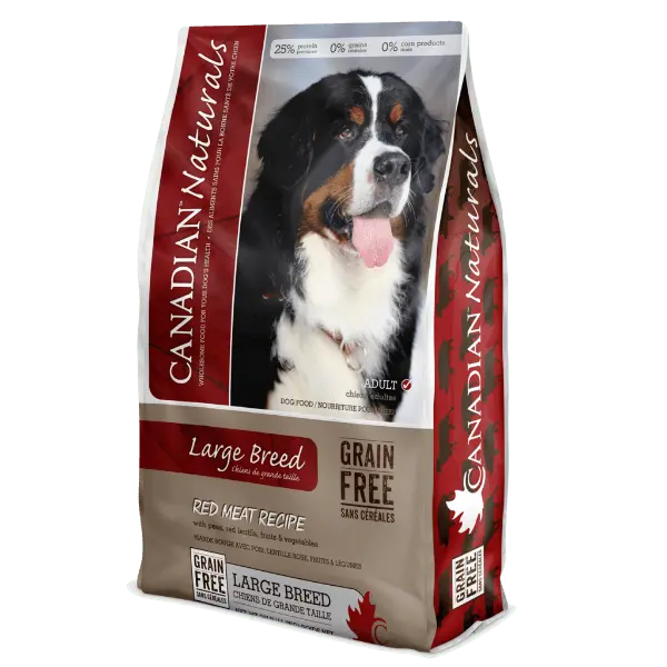 Canadian Naturals Grain Free Large Breed Red Meat Recipe Dry Dog Food, 28Lb 1