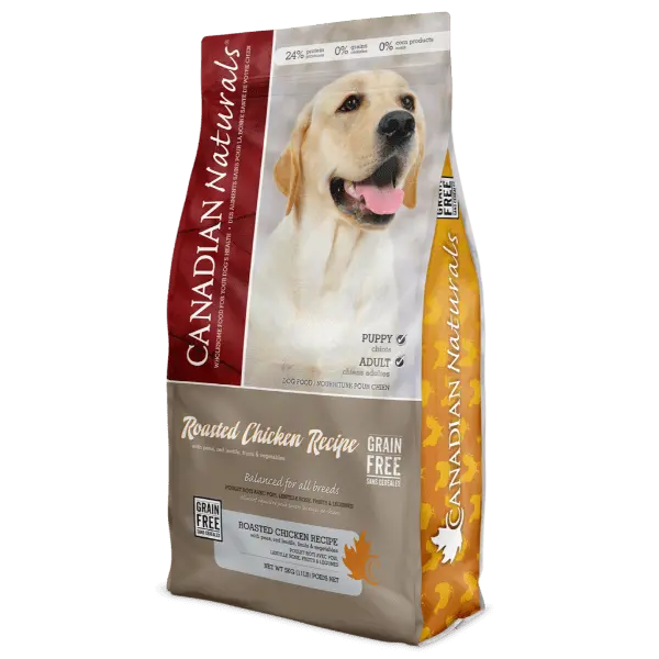 Canadian Naturals Grain Free Roasted Chicken Recipe Dry Dog Food, 25Lb 1