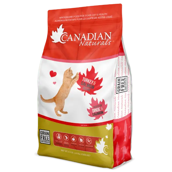 Canadian Naturals Grain Free Turkey & Salmon Dry Cat Food 1