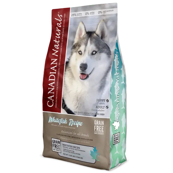 Canadian Naturals Grain Free Whitefish Recipe Dry Dog Food, 25Lb 1