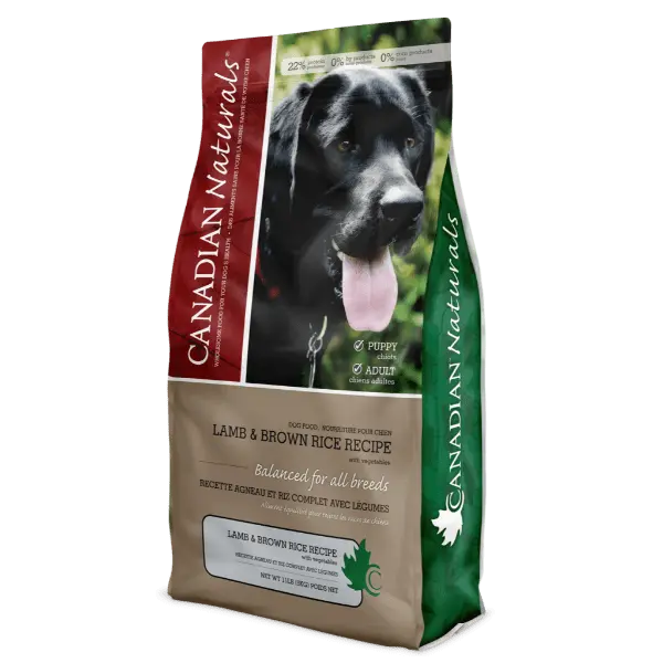 Canadian Naturals Lamb & Brown Rice Dry Dog Food 1