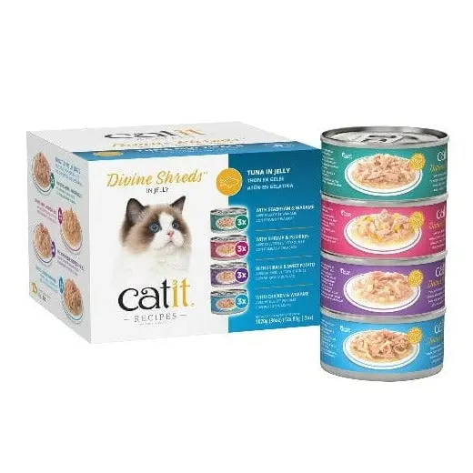 Catit Divine Shreds Tuna In Jelly Multipack 1