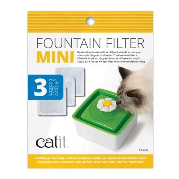 Catit Mini Fountain Filter 3-Pack 1