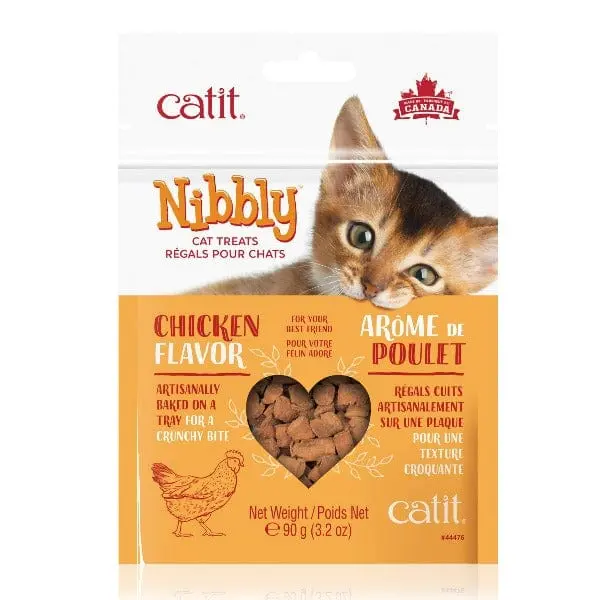 Catit Nibbly Chicken Flavour Cat Treats 1