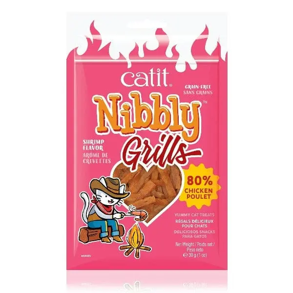 Catit Nibbly Grills Chicken & Shrimp Recipe Cat Treats 1