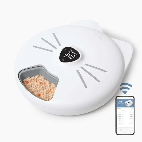 Catit Pixi Smart 6-Meal Feeder 1