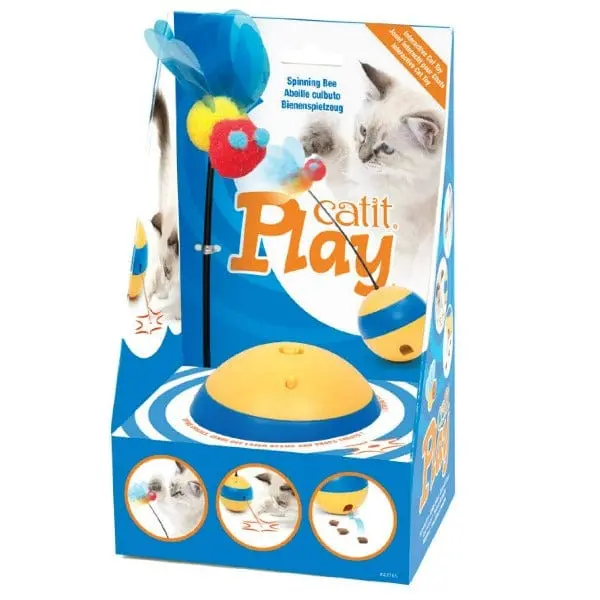 Catit Play Spinning Bee Cat Toy 1