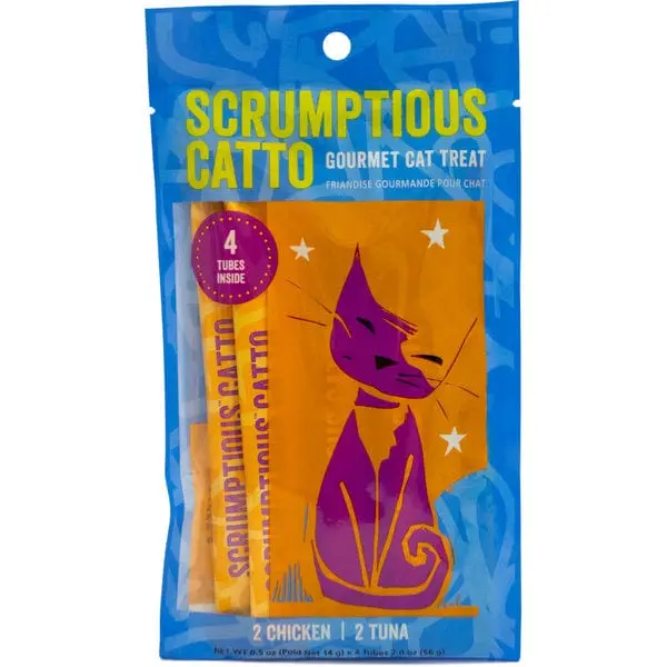 Scrumptious Catto Chicken/Tuna Recipe Mousse Cat Treats 1
