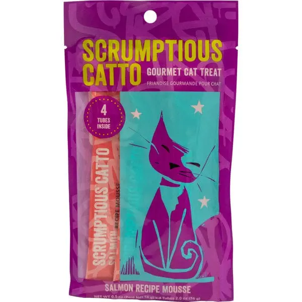 Scrumptious Catto Salmon Recipe Mousse Cat Treats 1