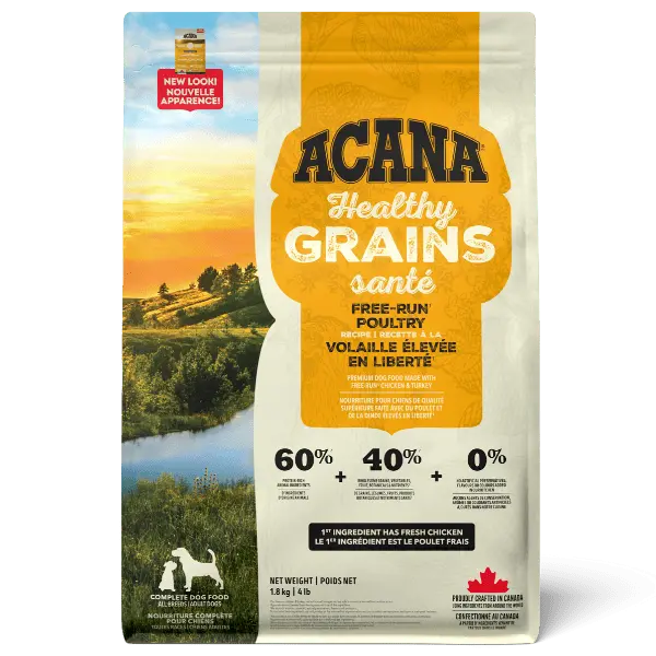 Acana Healthy Grains Poultry Recipe Dry Dog Food 1