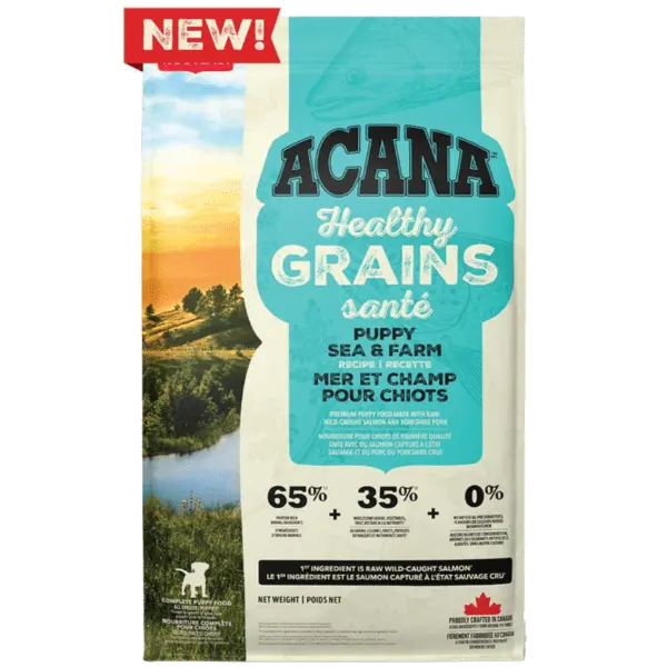 Acana Healthy Grains Sea & Farm Puppy Recipe Dry Dog Food 1