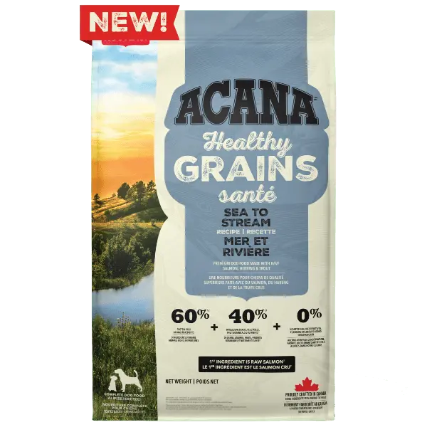 Acana Healthy Grains Sea To Stream Recipe Dry Dog Food 1