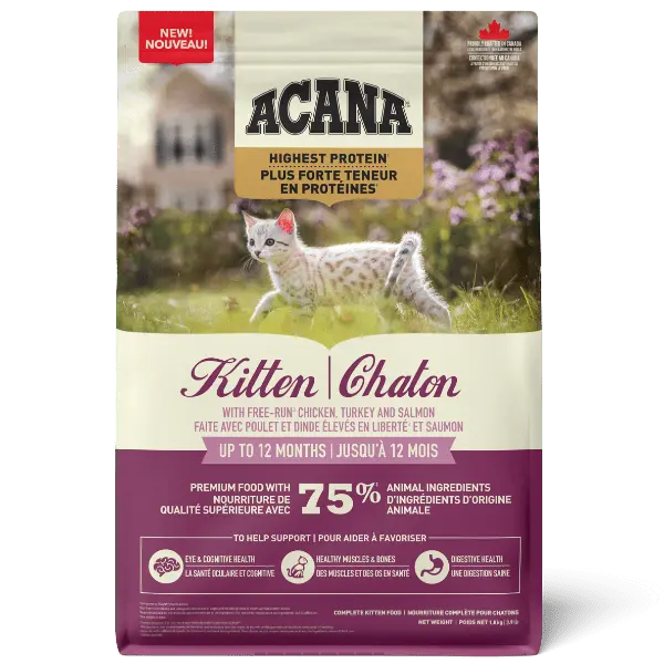Acana Highest Protein Recipe Dry Kitten Food, 1.8 Kg 1
