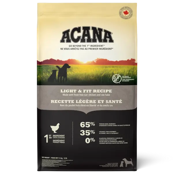 Acana Light & Fit Recipe Dry Dog Food 3
