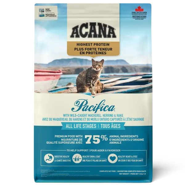 Acana Highest Protein Pacifica Dry Cat Food 1