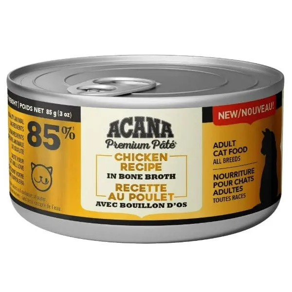 Acana Premium Pate Chicken Recipe Canned Cat Food 1