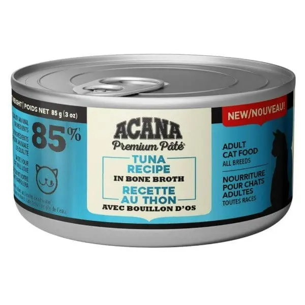 Acana Premium Pate Tuna Recipe Canned Cat Food 1