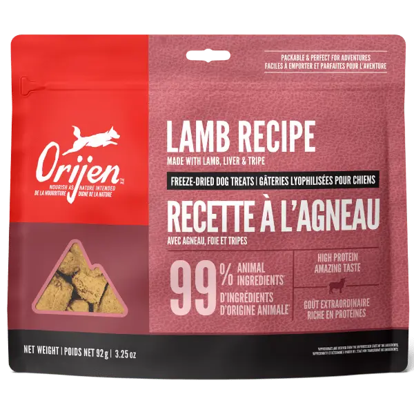 Orijen Lamb Recipe Freeze-Dried Dog Treats 1