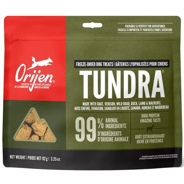 Orijen Tundra Freeze-Dried Dog Treats 1