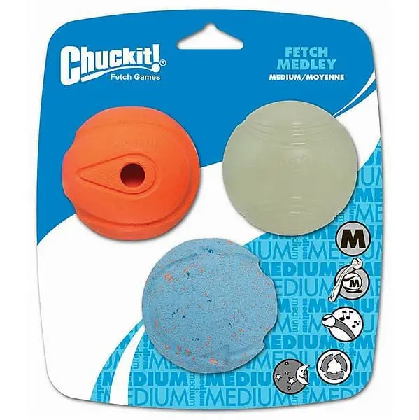 Chuckit! Fetch Medley Medium Dog Toy 1