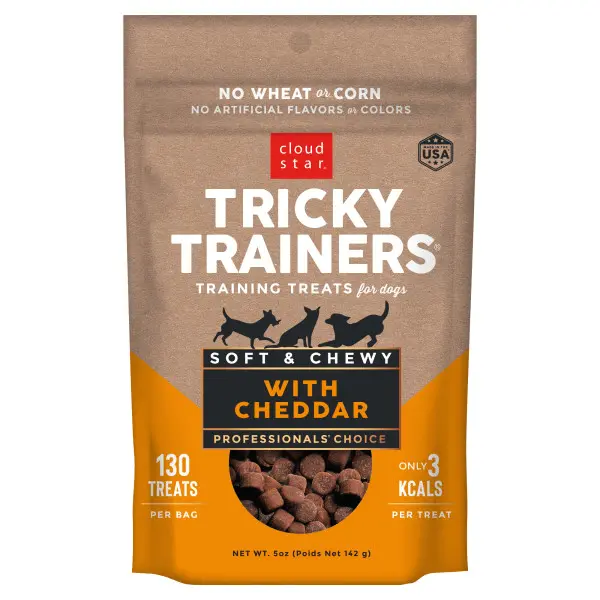 Cloud Star Tricky Trainers With Cheddar Soft & Chewy Dog Treats 1