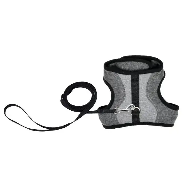 Coastal Adjustable Cat Wrap Harness With 6' Leash 1