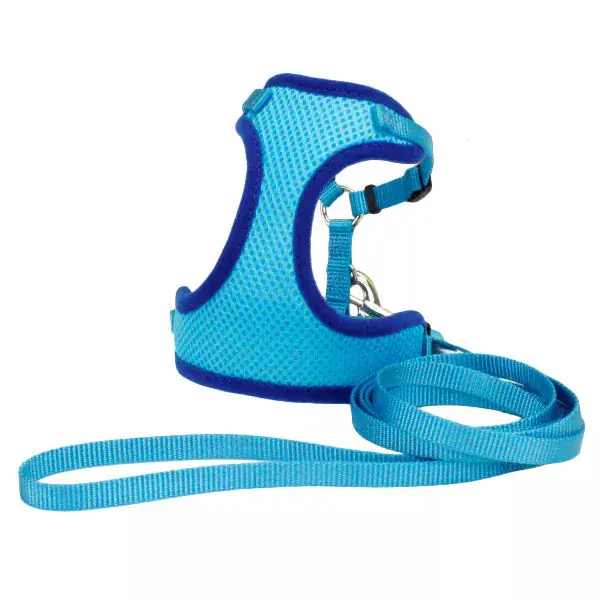 Coastal Comfort Soft Adjustable Cat Harness With 6' Leash 1