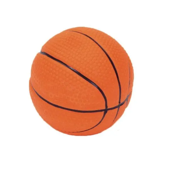 Rascals Latex Basketball Dog Toy 1