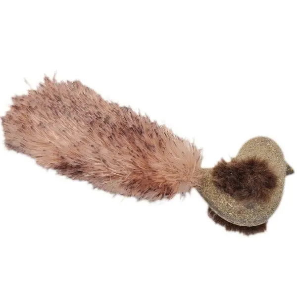 Turbo Compressed Catnip Bird Cat Toy 1