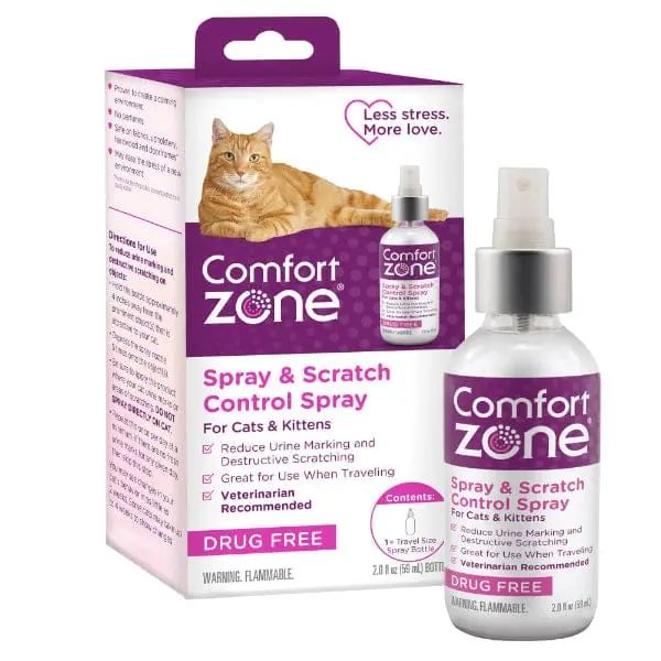 Comfort Zone Spray & Scratch Control Spray 1