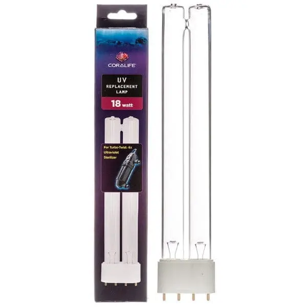 Coralife Uv Replacement Lamp 18 Watt – For Turbo-Twist 6X Uv Sterilizer 1