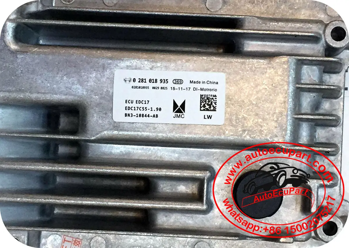 New Bosch Ecu Engine Computer 0281018935 Edc17c55-Bn3-10844-Ab For Jmc Jiangling 1