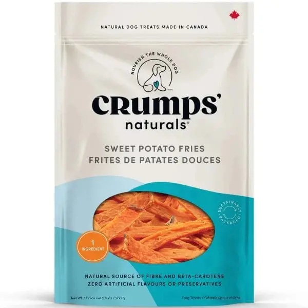 Crumps' Naturals Sweet Potato Fries Single Ingredient Treats For Dogs (Special Order Item) 1