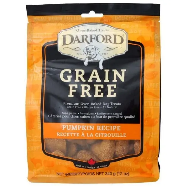 Darford Grain Free Pumpkin Recipe Oven-Baked Dog Treats 1