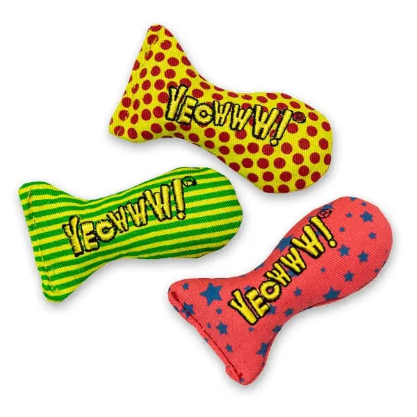Yeowww! Stinkies Sardines Cat Toy 1