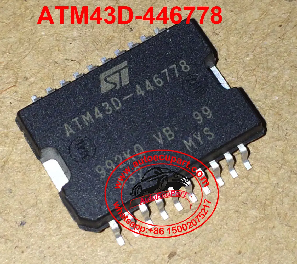 5Pcs Atm43d-446778  Original New Automotive Engine Computer Injector Driver Ic Component 1