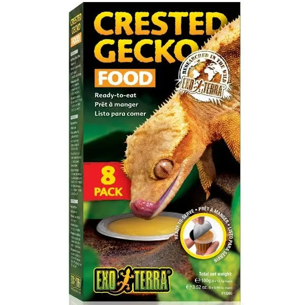 Exo Terra Crested Gecko Food Cups 8-Pack 1