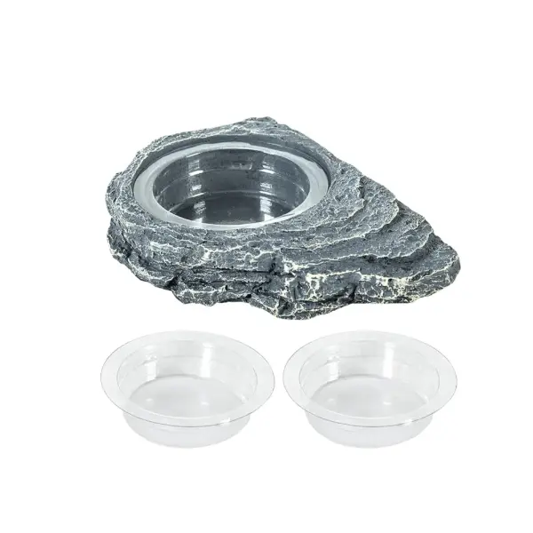 Reptizoo Reptile Magnetic Ledge Feeder 1
