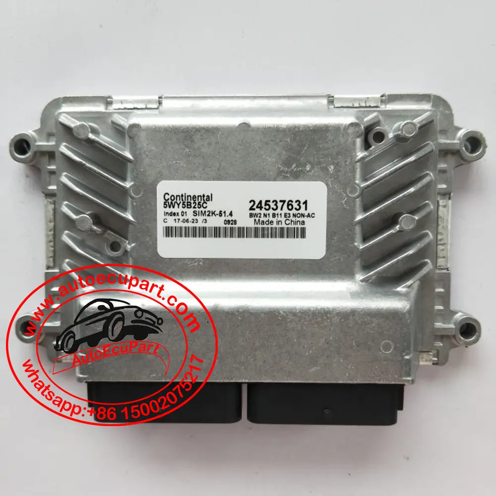 New Engine Computer Continental Ecu 5Wy5b25c 24537631 For Sgmw 1