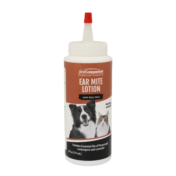 First Companion Ear Mite Lotion For Dogs & Cats 1
