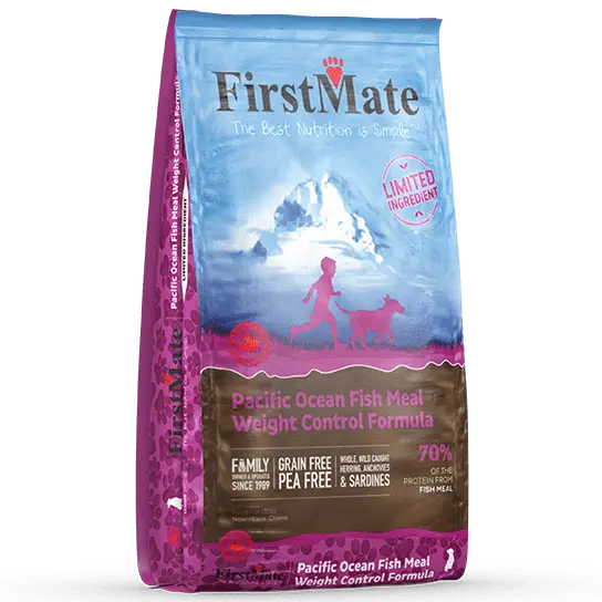 Firstmate Lid Pacific Ocean Fish Meal Weight Control Formula Dry Dog Food, 25Lb 1