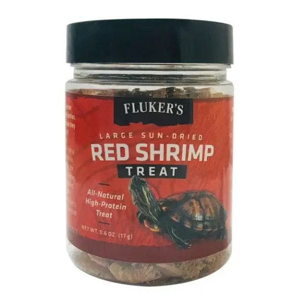 Fluker's Large Sun-Dried Red Shrimp Treat 1