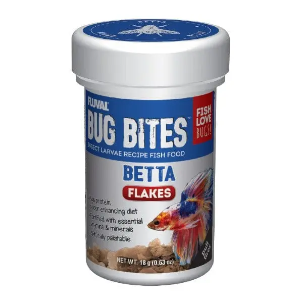 Fluval Bug Bites Betta Flakes, 18G 1
