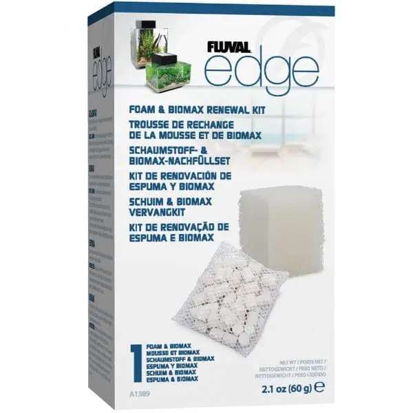 Fluval Edge Foam & Biomax Renewal Kit 1