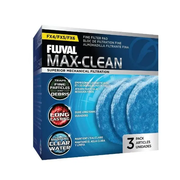 Fluval Fx4/Fx5/Fx6 Max-Clean Fine Filter Pad 1