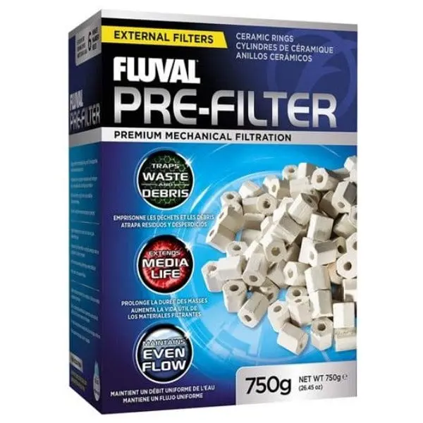 Fluval Pre-Filter Ceramic Rings External Filters 1