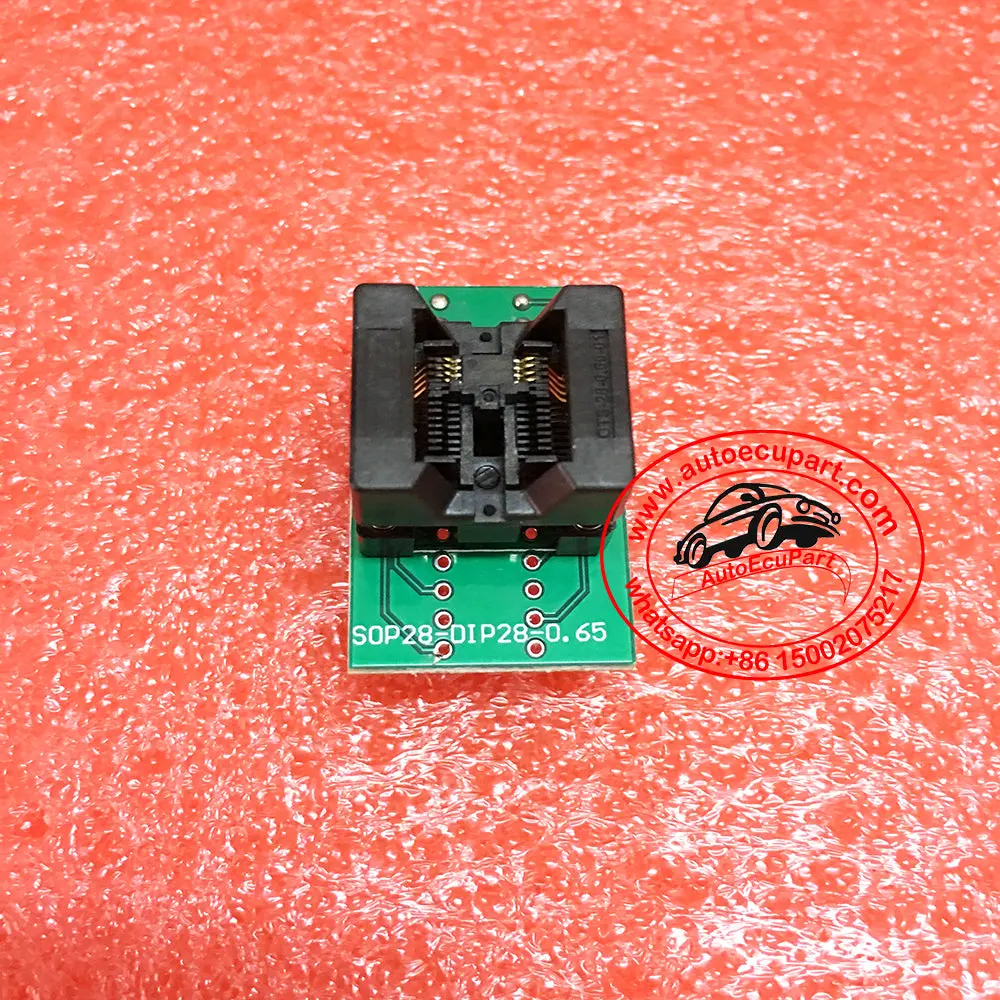 Tssop8 Socket Adapter For Eeprom Chip 8Pin 93C66/93C76/93C86/25Cxx/24Cxx 0.65Mm For Iprog, Upa, Vvdi Prog.. 1