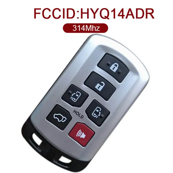 For Toyota Sienna 5+1 Button 314Mhz Hyq14adr 1
